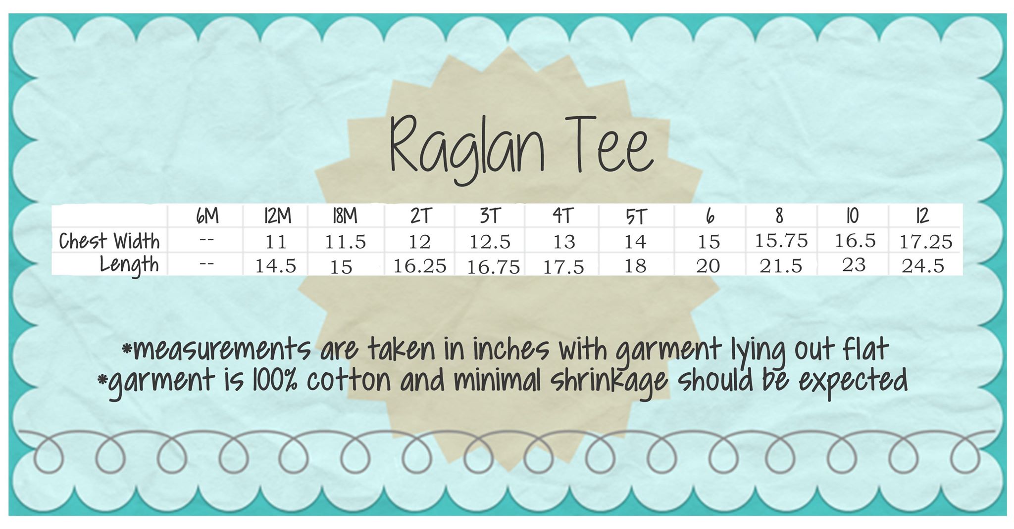 Blank Raglan Style Tee Shirt